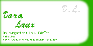 dora laux business card